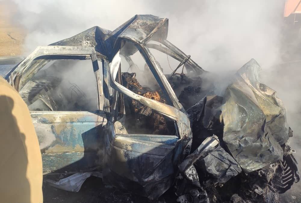 حادثه مرگبار در جاده نورآباد به خرم آباد