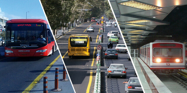 زمان افزایش کرایه‌های مترو، اتوبوس و تاکسی