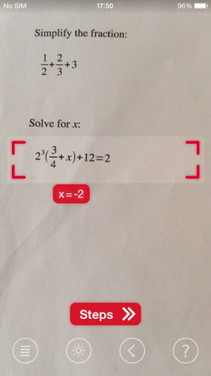 دانلود برنامه Photo Math برای iOS