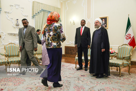 دیدار رییس مجلس کنیا با روحانی