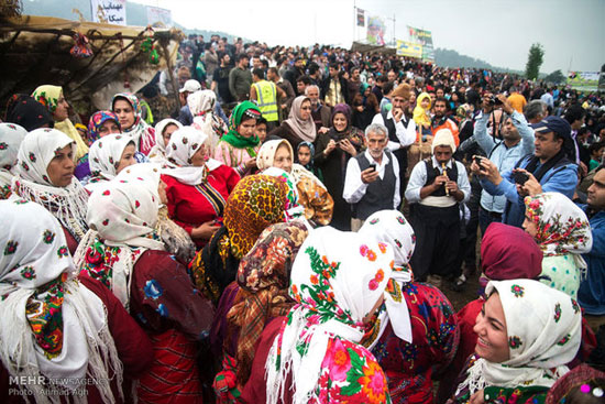 عکس: جشنواره «توت فرنگی» در فندرسک