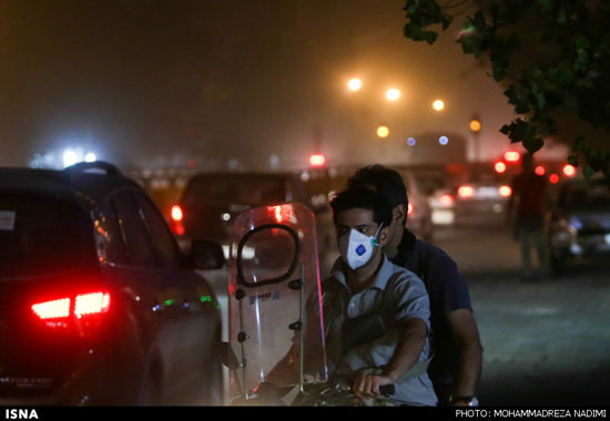 گرد و خاک، نفس تهران را برُید! +عکس