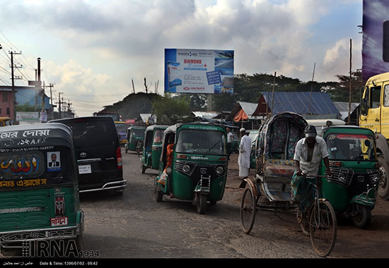 ریشکا مهم‌ترین وسیله نقلیه در بنگلادش