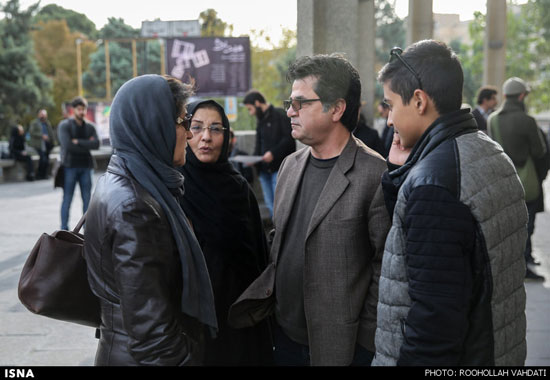 عکس: چهره‌‌ها در تشییع پیکر مجید بهرامی