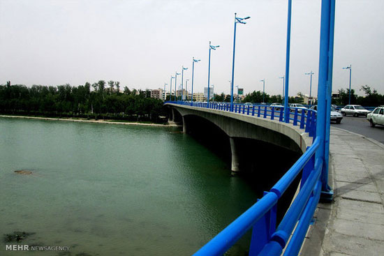 عکس: پل و پارک غدیر اصفهان