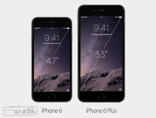 iPhone 6 در مقابل iPhone 6 Plus