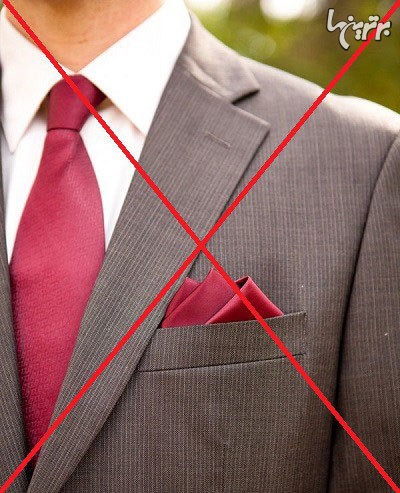 راهنمای ست کردن کراوات و دستمال جیبی