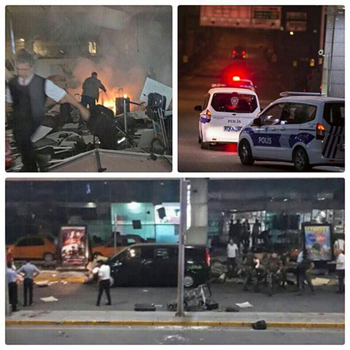 36 کشته در انفجار فرودگاه استانبول