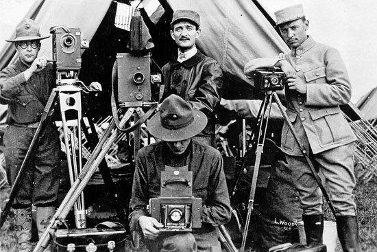 ابزار آلات جنگی در جنگ جهانی اول +عکس
