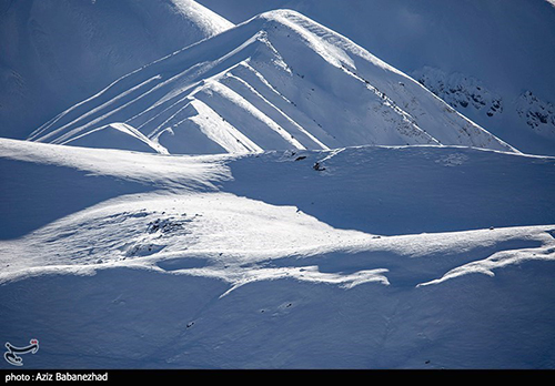 بارش برف سنگین در ارتفاعات لرستان