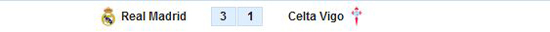 پیش بازی رئال مادرید - سلتاویگو