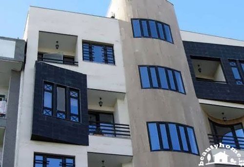 نمای آپارتمان های مدرن ایرانی