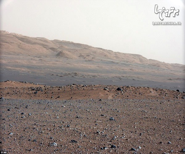 اولین تصاویر رنگی از سطح مریخ  +عکس