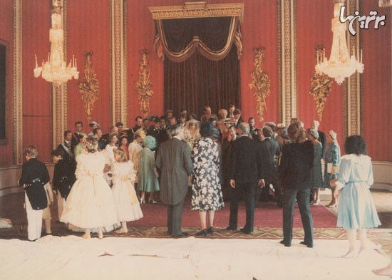 تصاویری دیده نشده از جشن عروسی پرنسس دایانا