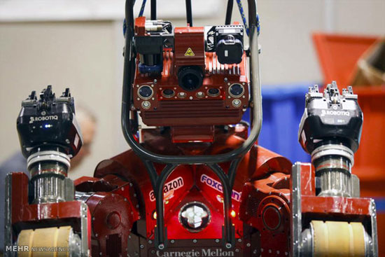 عکس: مسابقات ربات های امدادگر