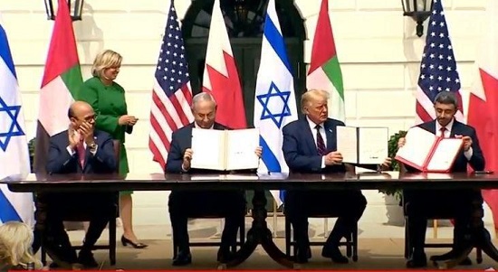 توافق سازش بین اسرائیل و دو کشور عربی امضا شد