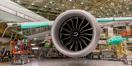 تولید بزرگ‌ترین موتور هواپیمای جهان