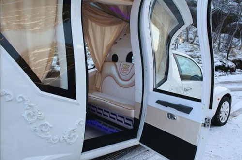 عکس: رویایی ترین ماشین عروس جهان