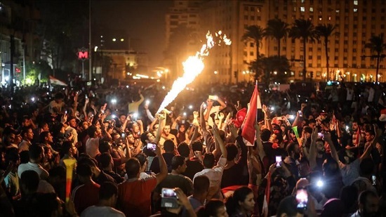 تظاهرات ضد دولتی مردم مصر در قاهره
