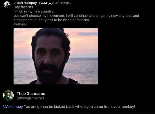 آرش همپای، پناهجوی ایرانی، یونان را بهم ریخت