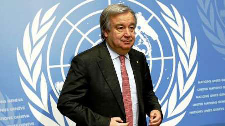 پیام دبیرکل جدید سازمان ملل به مناسبت سال نو