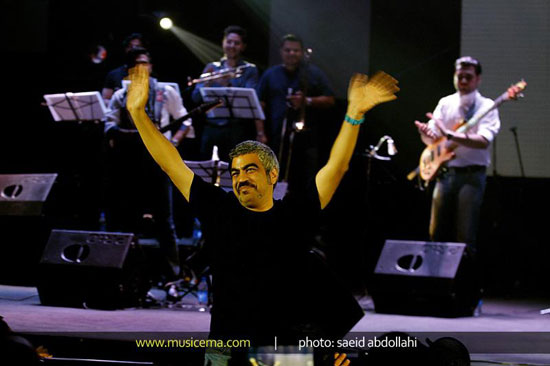 چهره ها در کنسرت محمدرضا هدایتی +عکس