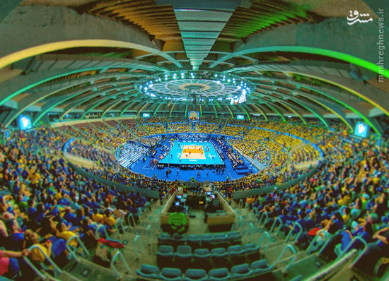 سالن زیبای والیبال المپیک ریو