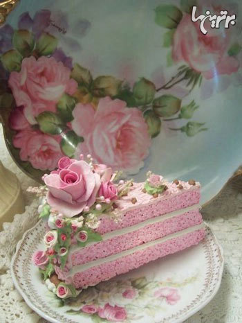 کیک های گلدار مخصوص عروسی