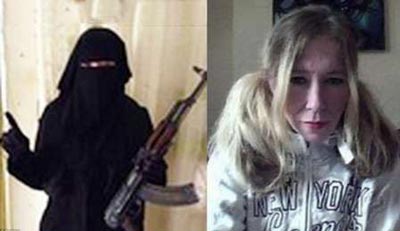 خواننده زن انگلیسی داعشی شد! +عکس