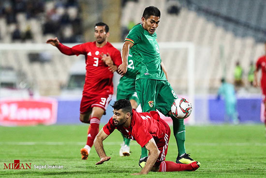 دیدار تیم‌های ملی فوتبال ایران و بولیوی