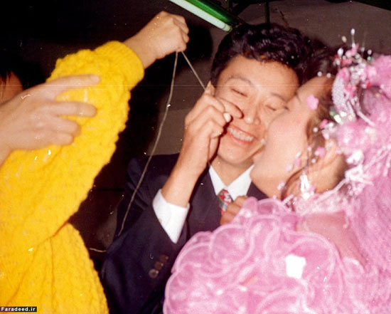 عکس: رسم عجیب مراسم عروسی چینی‌ها