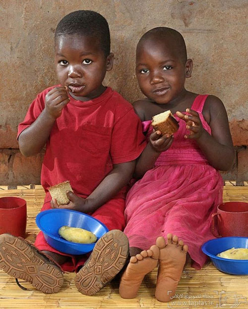 صبحانه بچه های سراسر دنیا +عکس