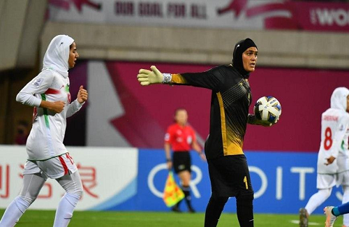 تساوی دختران ایران در آغاز جام ملت‌های آسیا