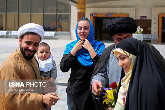 ورود نرگس کلباسی به ایران