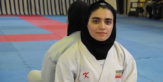 بانوی کاراته کار ایران به مدال برنز رسید