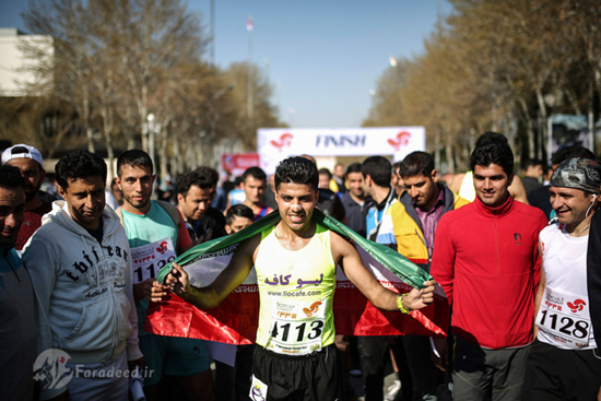 گزارش تصویری الجزیره از دوی ماراتن تهران