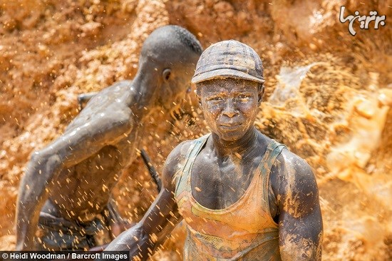 شکارچیان طلا در معادن غیرقانونی غنا
