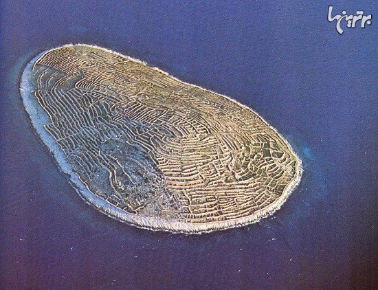 جزیره کرواتی که شبیه اثرانگشت است!