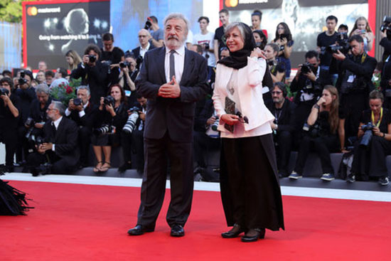 رخشان بنی‌اعتماد در جشنواره فیلم ونیز
