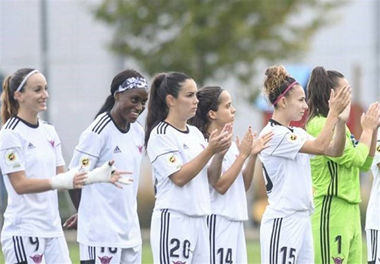 حذف لوگوی باشگاه رئال از روی پیراهن تیم زنان
