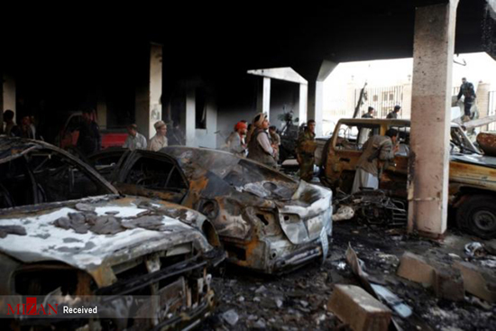 حمله جنگنده های سعودی به مراسم عزاداری