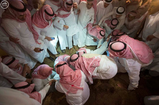 مراسم تشییع جنازه سعود الفیصل +عکس