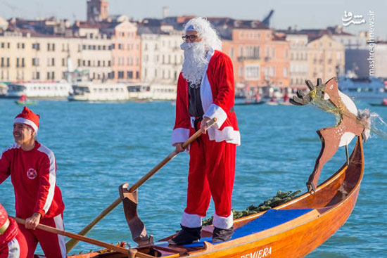 مسابقه بابانوئل‌ها در ونیز