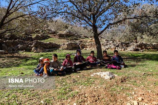 مدارس عشایری شهرستان ایذه در خوزستان