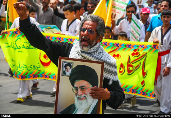 عکس: مراسم راهپیمایی روز قدس (2)