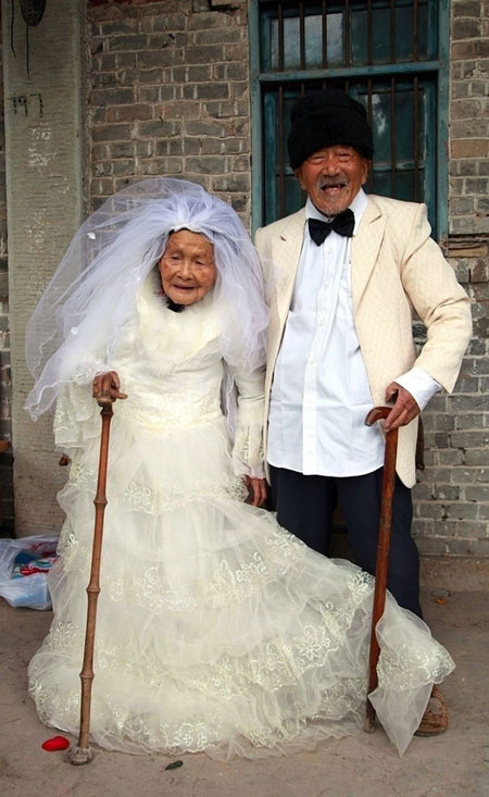 معروف ترین عروس و داماد های پیر +عکس