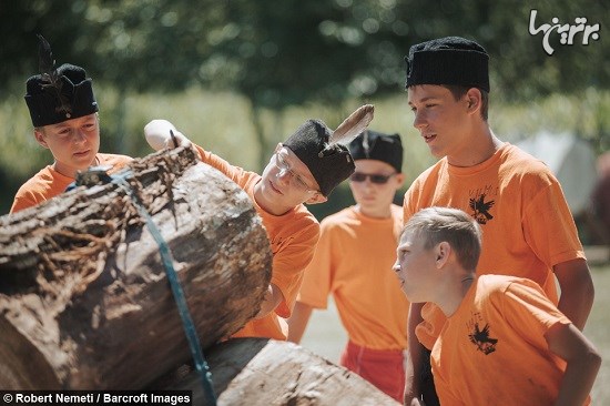 کمپ سربازی برای بچه‌ها در مجارستان