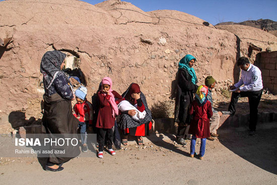 وضعیت زلزله زدگان در کرمان