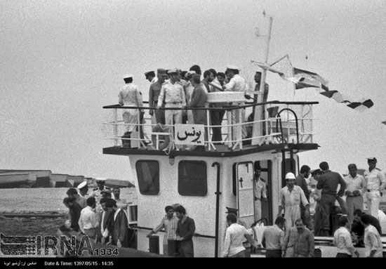 ۲۴مرداد۱۳۶۷، به آب انداختن اولین یدک‌کش ایران