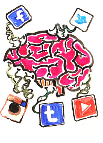 شبکه اجتماعی با مغز ما چه می کند؟